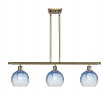 Innovations Lighting 516-3I-AB-G483-8SB - Brookhaven Globe - 3 Light - 36 inch - Antique Brass - Stem Hung - Island Light