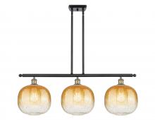 Innovations Lighting 516-3I-BAB-G481-10AM - Brookhaven Sphere - 3 Light - 37 inch - Black Antique Brass - Stem Hung - Island Light