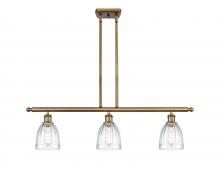 Innovations Lighting 516-3I-BB-G442 - Brookfield - 3 Light - 36 inch - Brushed Brass - Stem hung - Island Light