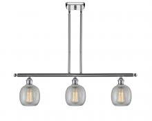 Innovations Lighting 516-3I-PC-G105 - Belfast - 3 Light - 36 inch - Polished Chrome - Stem hung - Island Light