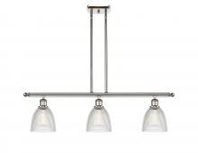 Innovations Lighting 516-3I-PN-G382 - Castile - 3 Light - 36 inch - Polished Nickel - Stem hung - Island Light