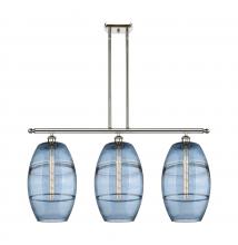 Innovations Lighting 516-3I-PN-G557-10BL - Vaz - 3 Light - 37 inch - Polished Nickel - Stem hung - Island Light