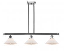 Innovations Lighting 516-3I-SN-G131 - Orwell - 3 Light - 36 inch - Brushed Satin Nickel - Stem hung - Island Light