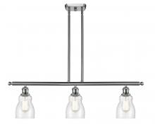 Innovations Lighting 516-3I-SN-G394 - Ellery - 3 Light - 36 inch - Brushed Satin Nickel - Cord hung - Island Light