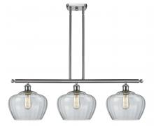 Innovations Lighting 516-3I-SN-G92-L - Fenton - 3 Light - 38 inch - Brushed Satin Nickel - Stem hung - Island Light