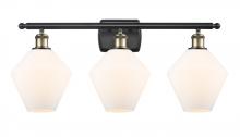 Innovations Lighting 516-3W-BAB-G651-8 - Cindyrella - 3 Light - 28 inch - Black Antique Brass - Bath Vanity Light
