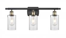 Innovations Lighting 516-3W-BAB-G804 - Clymer - 3 Light - 24 inch - Black Antique Brass - Bath Vanity Light