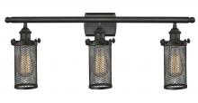 Innovations Lighting 516-3W-OB-220 - Bleecker 3 Light Bath Vanity Light