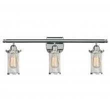 Innovations Lighting 516-3W-PC-220 - Bleecker 3 Light Bath Vanity Light