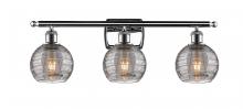 Innovations Lighting 516-3W-PC-G1213-6SM - Athens Deco Swirl - 3 Light - 26 inch - Polished Chrome - Bath Vanity Light