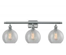 Innovations Lighting 516-3W-PC-G125-LED - Athens - 3 Light - 28 inch - Polished Chrome - Bath Vanity Light