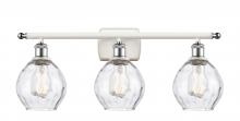 Innovations Lighting 516-3W-WPC-G362 - Waverly - 3 Light - 26 inch - White Polished Chrome - Bath Vanity Light