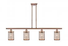 Innovations Lighting 516-4I-AC-M18-AC - Nestbrook - 4 Light - 48 inch - Antique Copper - Multi Pendant