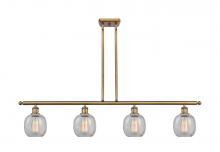 Innovations Lighting 516-4I-BB-G105-LED - Belfast - 4 Light - 48 inch - Brushed Brass - Stem hung - Island Light
