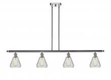 Innovations Lighting 516-4I-PC-G275-LED - Conesus - 4 Light - 48 inch - Polished Chrome - Cord hung - Island Light