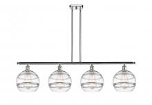 Innovations Lighting 516-4I-PC-G556-10CL - Rochester - 4 Light - 48 inch - Polished Chrome - Cord hung - Island Light