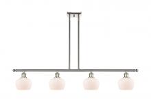 Innovations Lighting 516-4I-PN-G91 - Fenton - 4 Light - 48 inch - Polished Nickel - Stem hung - Island Light