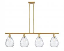Innovations Lighting 516-4I-SG-G372 - Waverly - 4 Light - 48 inch - Satin Gold - Stem hung - Island Light