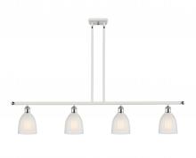 Innovations Lighting 516-4I-WPC-G441-LED - Brookfield - 4 Light - 48 inch - White Polished Chrome - Stem hung - Island Light