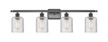Innovations Lighting 516-4W-OB-G112C-5CL - Cobbleskill - 4 Light - 35 inch - Oil Rubbed Bronze - Bath Vanity Light