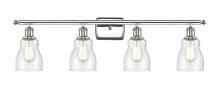 Innovations Lighting 516-4W-PN-G394 - Ellery - 4 Light - 35 inch - Polished Nickel - Bath Vanity Light