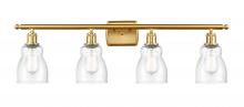 Innovations Lighting 516-4W-SG-G394 - Ellery - 4 Light - 35 inch - Satin Gold - Bath Vanity Light