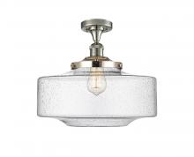 Innovations Lighting 517-1CH-PN-G694-16 - Bridgeton - 1 Light - 16 inch - Polished Nickel - Semi-Flush Mount