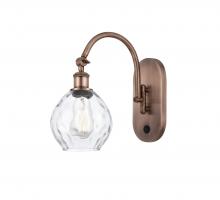 Innovations Lighting 518-1W-AC-G362 - Waverly - 1 Light - 6 inch - Antique Copper - Sconce