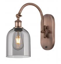 Innovations Lighting 518-1W-AC-G558-6SM - Bella - 1 Light - 6 inch - Antique Copper - Sconce