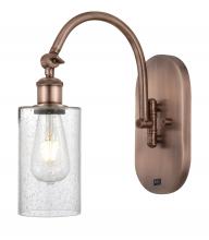 Innovations Lighting 518-1W-AC-G804 - Clymer - 1 Light - 4 inch - Antique Copper - Sconce