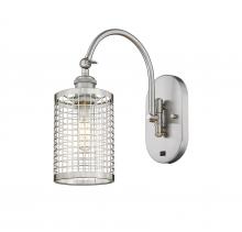 Innovations Lighting 518-1W-SN-M18-SN - Nestbrook - 1 Light - 5 inch - Satin Nickel - Adjustable Swing Arm