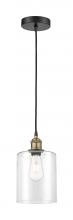 Innovations Lighting 616-1P-BAB-G4424-7 - Paladin - 1 Light - 7 inch - Black Antique Brass - Cord hung - Mini Pendant