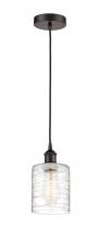 Innovations Lighting 616-1P-OB-G1113 - Cobbleskill - 1 Light - 5 inch - Oil Rubbed Bronze - Cord hung - Mini Pendant