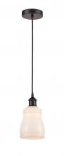 Innovations Lighting 616-1P-OB-G391 - Ellery - 1 Light - 5 inch - Oil Rubbed Bronze - Cord hung - Mini Pendant