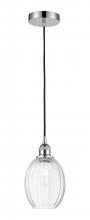 Innovations Lighting 616-1P-PC-G459-6CL - Preston Bulb - 1 Light - 6 inch - Polished Chrome - Cord hung - Mini Pendant