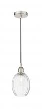 Innovations Lighting 616-1P-PN-G459-6CL - Preston Bulb - 1 Light - 6 inch - Polished Nickel - Cord hung - Mini Pendant
