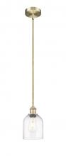 Innovations Lighting 616-1S-AB-G558-6CL - Bella - 1 Light - 6 inch - Antique Brass - Cord hung - Mini Pendant