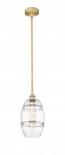 Innovations Lighting 616-1S-BB-G557-8CL - Vaz - 1 Light - 8 inch - Brushed Brass - Stem hung - Mini Pendant