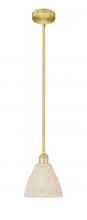 Innovations Lighting 616-1S-SG-NBD-75-NAT - Bristol Natural - 1 Light - 6 inch - Satin Gold - Mini Pendant