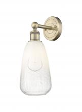 Innovations Lighting 616-1W-AB-G480-6OP - Brookhaven Almond - 1 Light - 6 inch - Antique Brass - Sconce