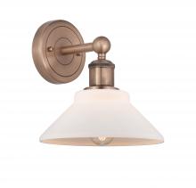 Innovations Lighting 616-1W-AC-G131 - Orwell - 1 Light - 8 inch - Antique Copper - Sconce