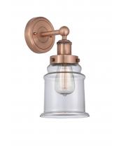 Innovations Lighting 616-1W-AC-G182 - Canton - 1 Light - 6 inch - Antique Copper - Sconce