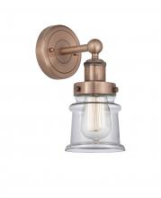 Innovations Lighting 616-1W-AC-G182S - Canton - 1 Light - 5 inch - Antique Copper - Sconce