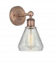 Innovations Lighting 616-1W-AC-G275 - Conesus - 1 Light - 6 inch - Antique Copper - Sconce