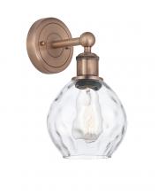Innovations Lighting 616-1W-AC-G362 - Waverly - 1 Light - 6 inch - Antique Copper - Sconce