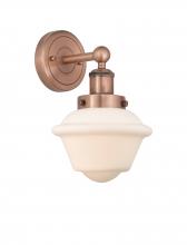 Innovations Lighting 616-1W-AC-G531 - Oxford - 1 Light - 7 inch - Antique Copper - Sconce