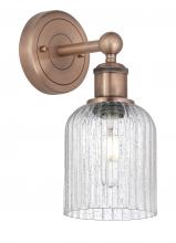 Innovations Lighting 616-1W-AC-G559-5SDY - Bridal Veil - 1 Light - 5 inch - Antique Copper - Sconce