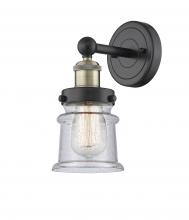 Innovations Lighting 616-1W-BAB-G184S - Canton - 1 Light - 5 inch - Black Antique Brass - Sconce