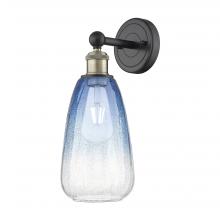Innovations Lighting 616-1W-BAB-G480-6SB - Brookhaven Almond - 1 Light - 6 inch - Black Antique Brass - Sconce