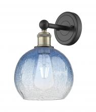 Innovations Lighting 616-1W-BAB-G483-8SB - Brookhaven Globe - 1 Light - 8 inch - Black Antique Brass - Sconce